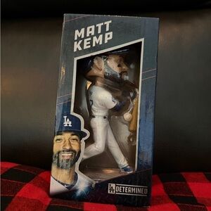 LA Dodgers Matt Kemp Bobblehead - White and Blue